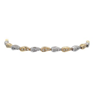 Gouden armband diamant
