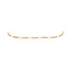 Goldenes Figaro-Armband 20 cm 14 Karat