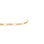Gold figaro bracelet 20 cm 14 karat