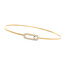 Goldenes Armband mit Diamant von Messika 18 Karat