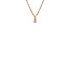 Gouden solitair hanger met diamant 18 karaat* nieuw