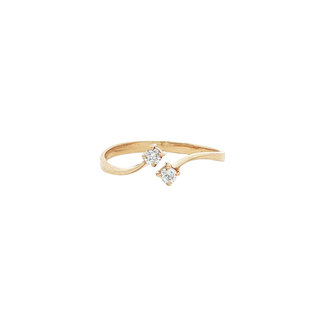 Gouden ring diamant