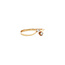 Gold ring with diamond 14 karat