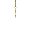 Gouden hanger tennisracket 14 karaat