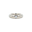 White gold ring with diamond 14 karat
