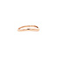 Rose gold hammered ring 14 karat