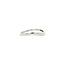 White gold hammered ring 14 karat