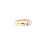 Golden memoire ring with diamond 14 karat* new