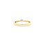 Gold solitaire ring with diamond 14 karat* new
