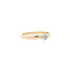 Gold solitaire ring with diamond 14 karat* new