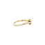 Gold ring with diamond 14 karat