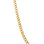 Gold gourmet necklace 76 cm 14 karat