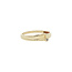 Gold ring with diamond 14 karat