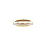 Goldener Ring mit Diamant 14 Karat