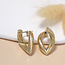 Golden earrings 18 karat