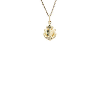 Gold ghl pendant