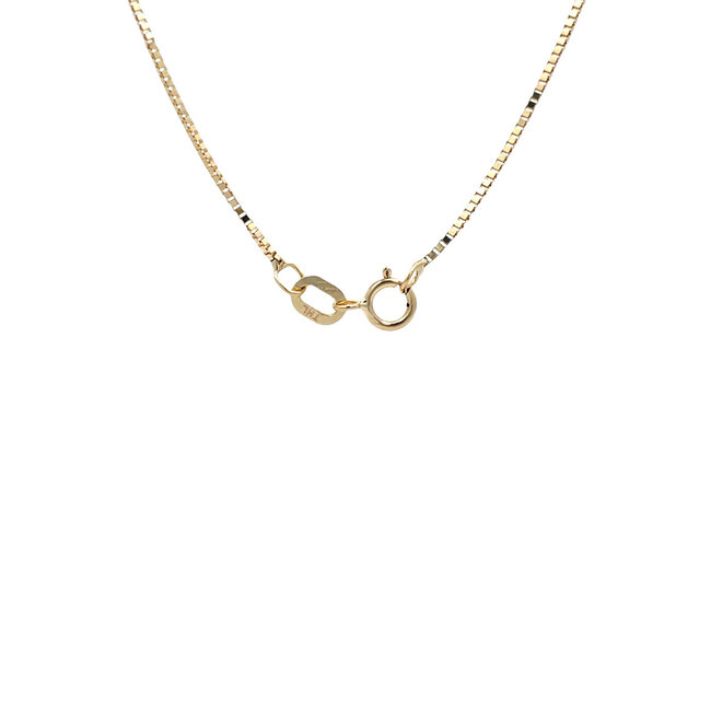 Goldene Venezianerkette 40 cm 18 Karat