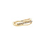 Gold ring with diamond 14 karat