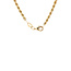Gouden koord collier 50.5 cm 14 karaat