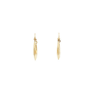Golden fishermen's earrings