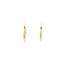 Gold fisherman's earrings 14 karat