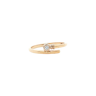 Goldener Ring Diamant