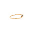 Goldener Ring mit Diamant 14 Karat