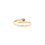 Gold ring with diamond 14 karat