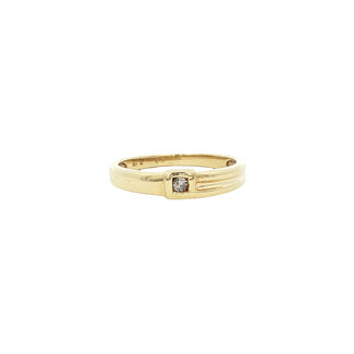 Gouden ring diamant