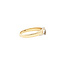 Goldener Ring mit Diamant 14 Karat