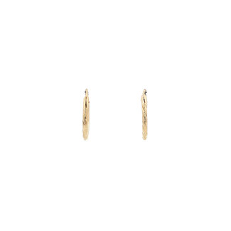 Gold earrings