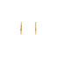 Gold earrings 14 karat