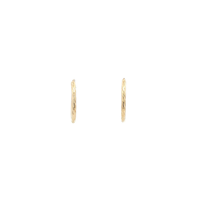 Gold earrings 14 karat