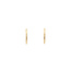 Gold earrings 14 karat
