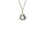 White gold pendant with diamond 18 karat