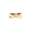 Goldener Ring mit Diamant 14 Karat