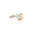 Gold ring with diamond 18 karat
