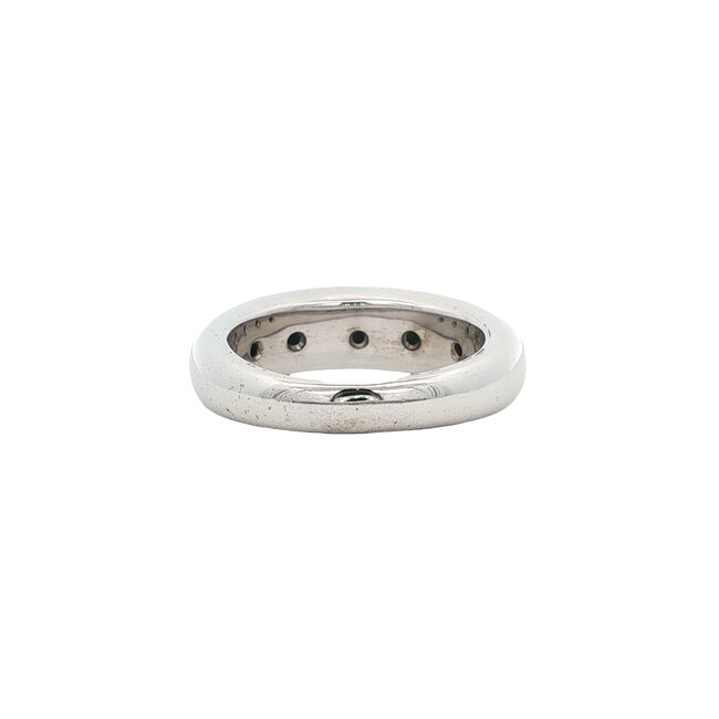 Witgouden ballon ring 14 karaat