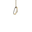 18 karat gold pendant with diamond
