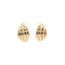 Gold stud earrings 14 karat