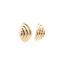 Gold stud earrings 14 karat
