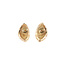 Gold stud earrings 14 karat