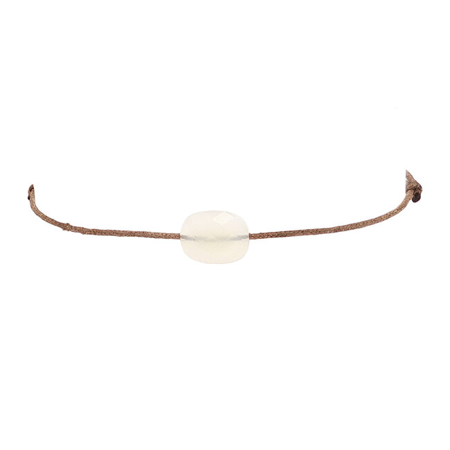 Morganne Bello Armband Leder/925