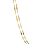 Gold length necklace Venetian 50.5 cm 14 karat