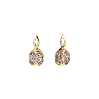 Gold ear jewelry diamond
