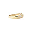 Gouden ring met diamant 14 karaat