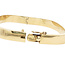 Gold smooth bangle 14 karat