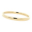 Gouden gladde bangle 14 karaat