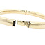 Gold smooth bangle 14 karat