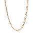 Gold Figaro necklace 61 cm 14 karat